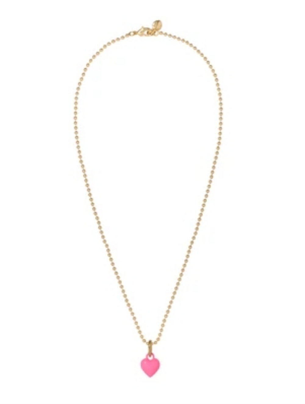 Roxanne Assoulin The Itsy Bitsy Puffy Heart Charm Necklace